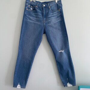 GAP DENIM True Skinny Ankle Sky High, Size: 8 P | 29
